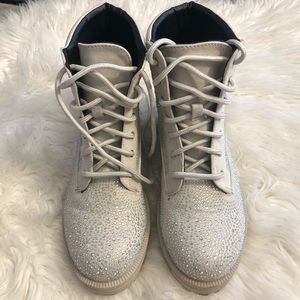Rhinestoned Boots✨